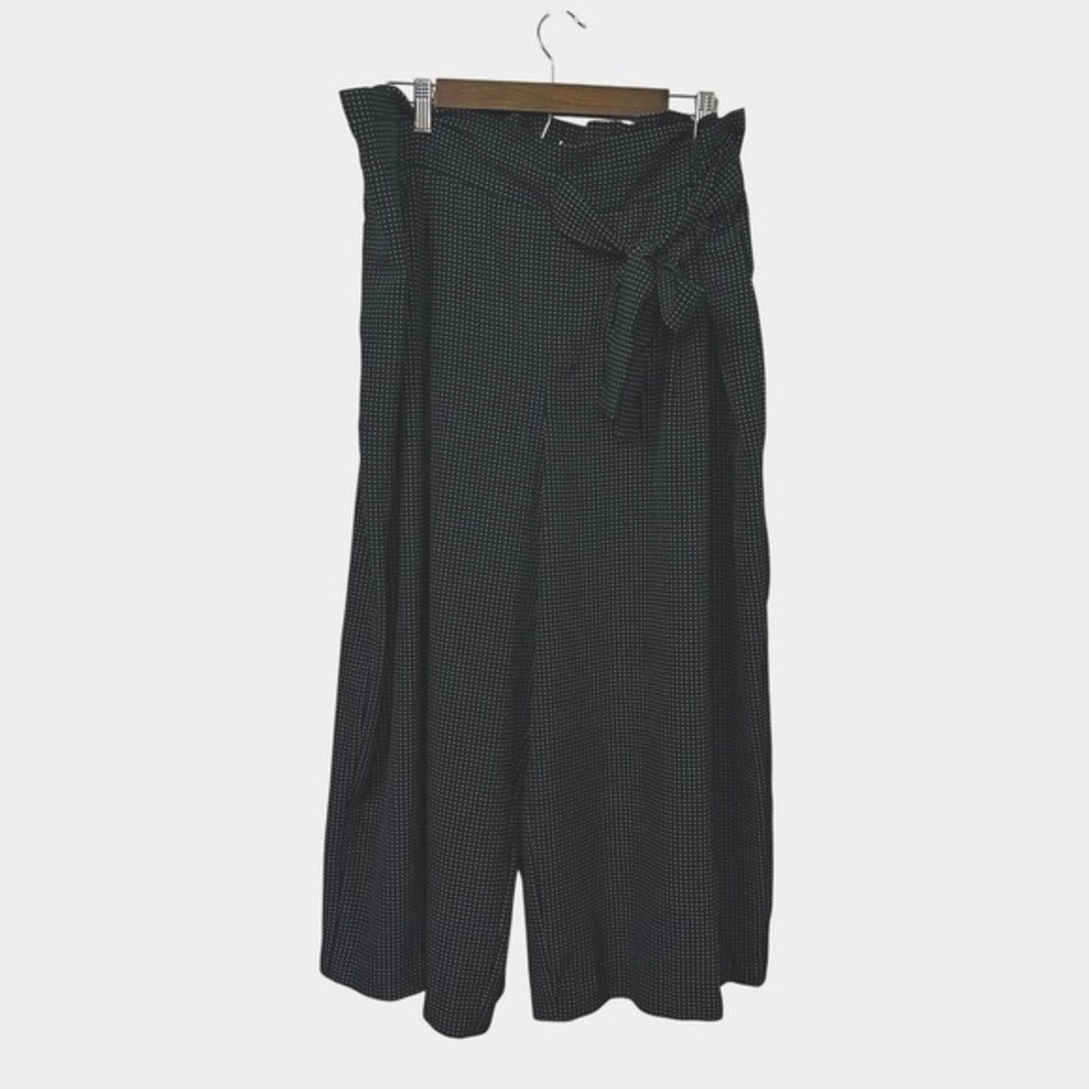 Anne Klein Black Polka Dot Palazzo Pants – XL
